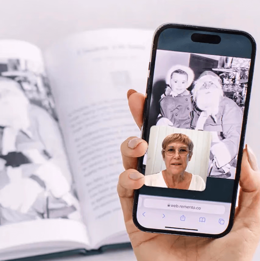 Screenshot showing a user selecting a prompt