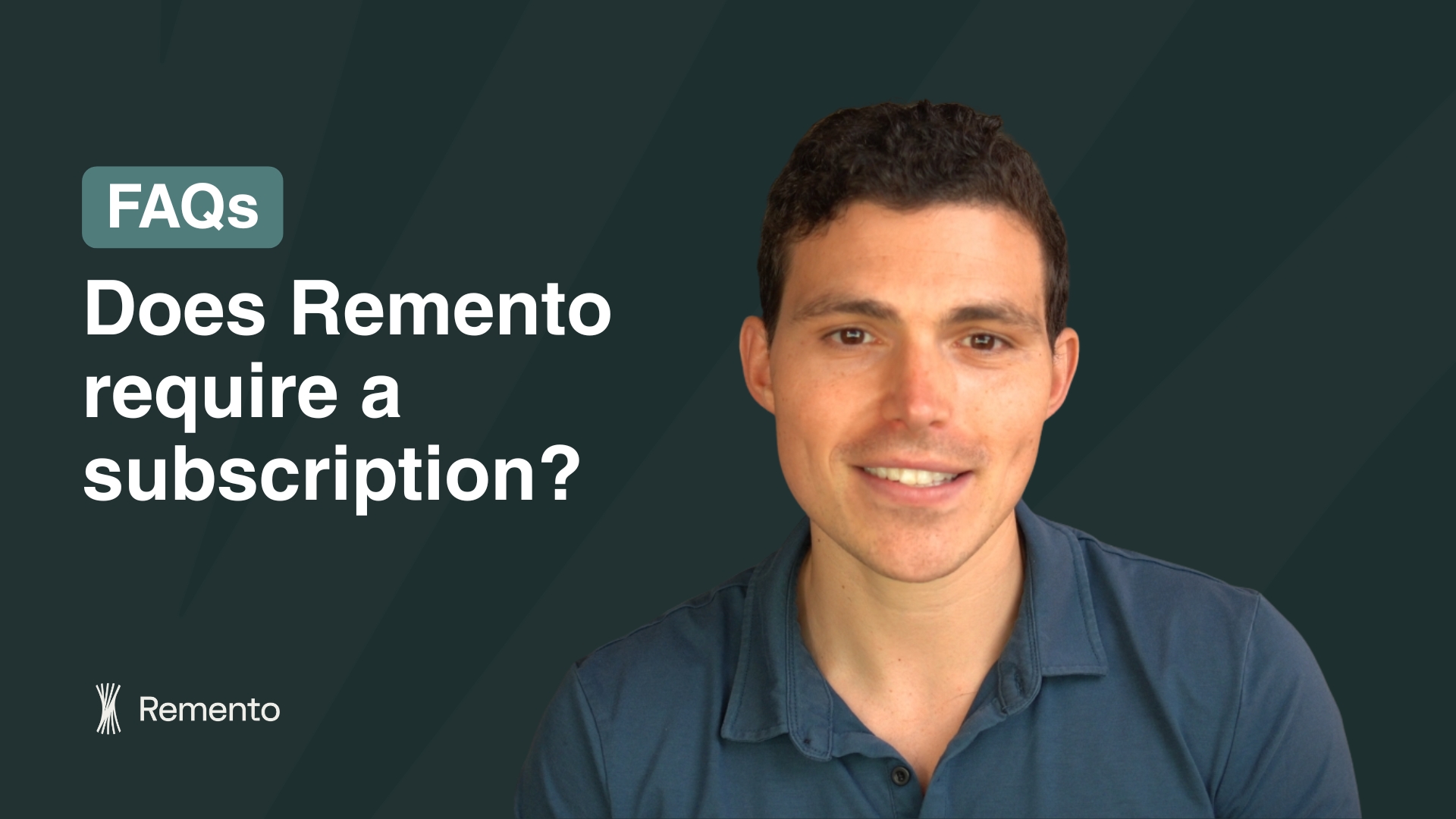 Remento FAQs: Does Remento Have a Subscription?
