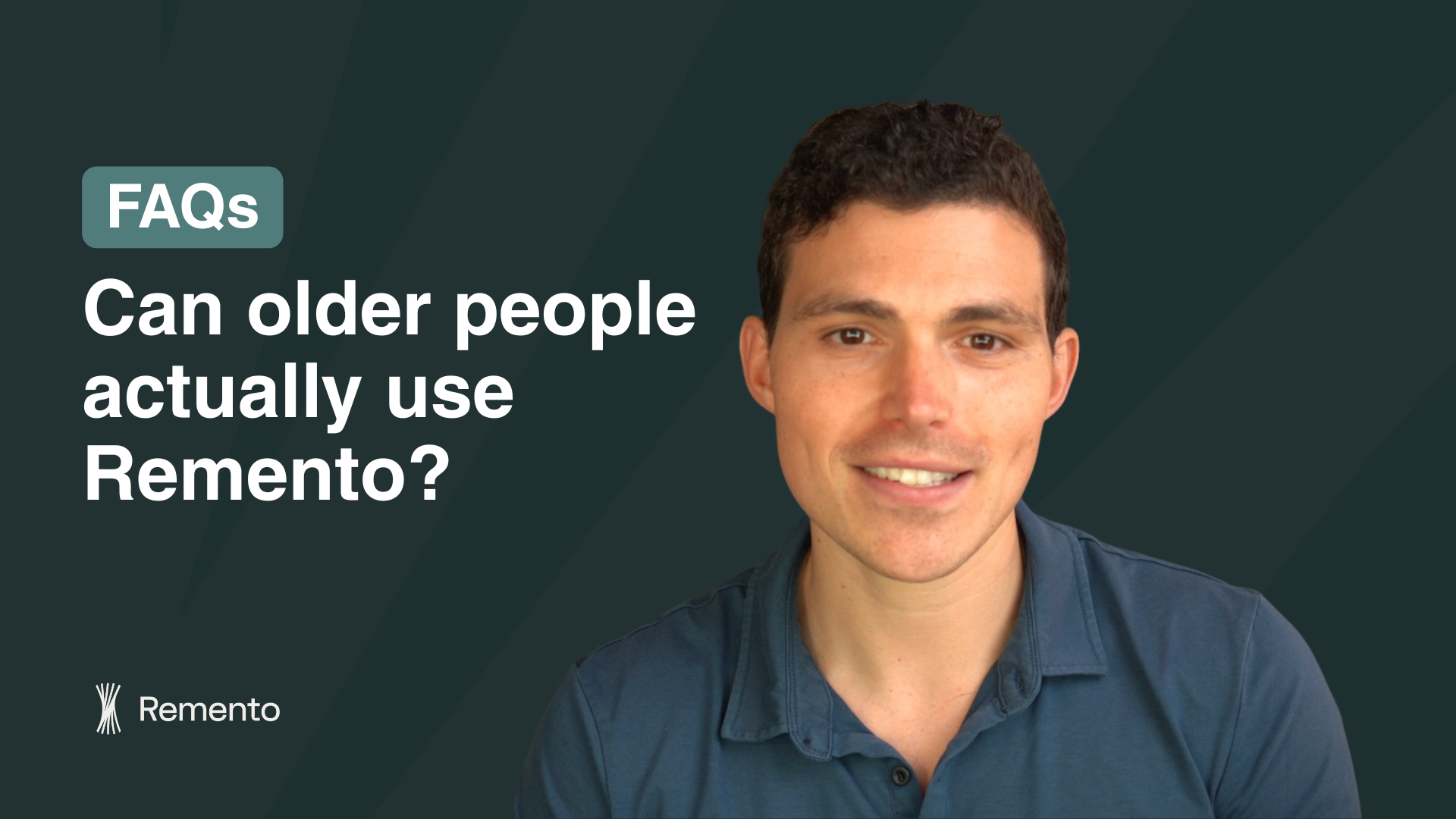 Remento FAQs: Can Older People Actually Use Remento?